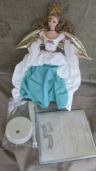 Vintage Mattel Angel Of Joy Barbie Doll First In Series 1998 Bjust Deboxed