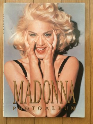 Madonna Rare Photobook Young Sexy 1985 - 1991 From Japan