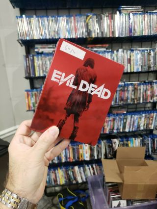 Evil Dead (2013) Blu - Ray Target Exclusive Steelbook Rare Oop