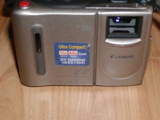 Rare Canon ZR - MV - 100 - CV - 11 digital video camera from 1998 2