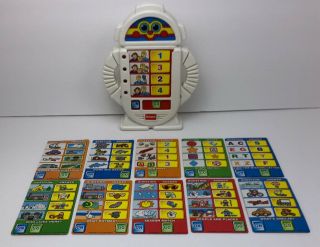Playskool 1996 Alphie Alfie Talking Robot Toy 10 Cards Rare Vintage