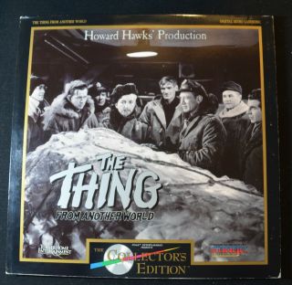 The Thing From Another World (1951) Laserdisc Rare