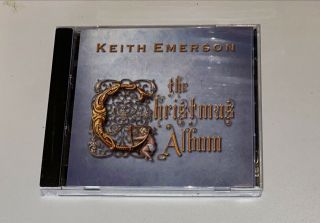 Keith Emerson The Christmas Album Cd 1999 Us Reissue Rare Oop Elp Promo Punch