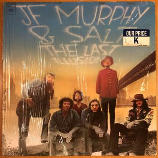 Jf Murphy & Salt The Last Illusion Columbia 1973 Jazz Rock Lp Shrink Rare Ex
