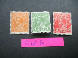 Kgv Stamps: C Of A Watermark Variety - Rare Must Have (c444)