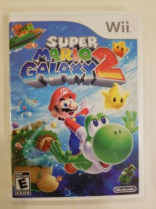 Mario Galaxy 2 (nintendo Wii,  2010) Cib Complete Vg Rare S/h