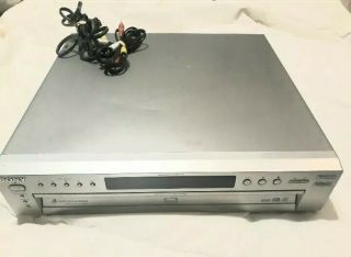 Sony 5 Disc Dvd Changer Cd Mp3 Player Model:dvp - Nc615 Rare