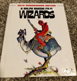 Wizards (blu - Ray Disc,  2012,  35th Anniversary Edition) Oop Rare