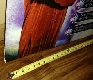 VERY RARE Prince CRYSTAL BALL store DISPLAY not poster FOUR FEET WIDE LOOK 4