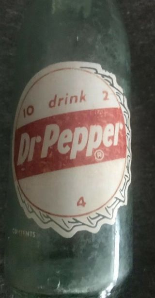 RARE 1950s DR PEPPER 