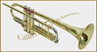 1954 Conn 20b Connquest Trumpet - Rare Transitional 2 - Year Model Elkhart Indiana
