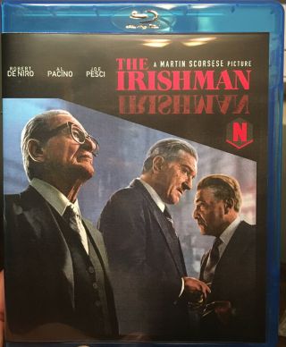 The Irishman Blu Ray Official Netflix Media Rare