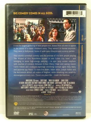 Under The Rainbow DVD - Chevy Chase,  Carrie Fisher 1981 Widescreen RARE OOP 2