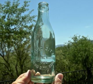 Ca 1910 Nebraska Ne " David City Bottling " (butler Co) Antique Soda Bottle