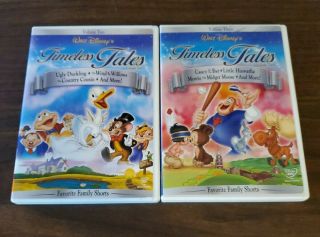 Walt Disneys: Timeless Tales Volume 2 & 3 Dvd) Rare Oop
