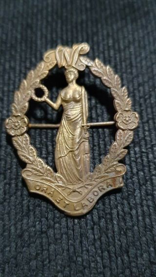 Ww1 British Rare Womens Legion Brass Pin Badge