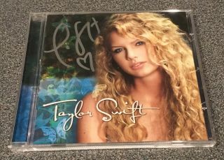 Autographed Taylor Swift Rare Signature Signed Cd