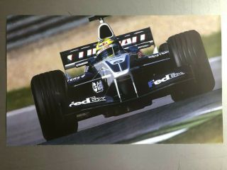 2003 Rolf Schumacher Bmw F1 Grand Prix Race Car Print Picture Poster Rare
