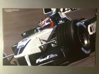 2003 Juan Pablo Montoya Bmw F1 Grand Prix Race Car Print Picture Poster Rare