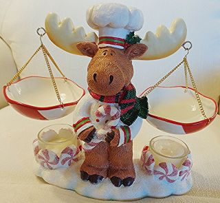 Yankee Candle Moose Double Tart Warmer/burner Adorable And Rare