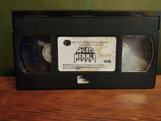 Sledgehammer VHS Rare Horror Movie 1983 World Video Pictures Slasher Clamshell 6