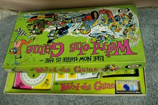 1964 Ideal Like Now There is The Weird - Ohs Board Game RARE Ya Dig Daddy - O 4
