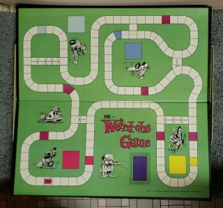 1964 Ideal Like Now There is The Weird - Ohs Board Game RARE Ya Dig Daddy - O 6