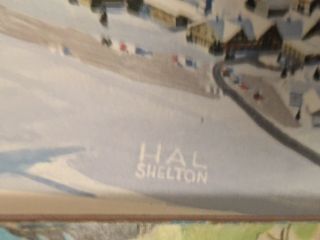Hal Shelton Vintage 1960’s SUN VALLEY Ski Poster Very Rare 2