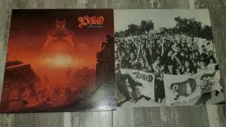 Dio - The Last In Line - 1984 Us 1st Press 1 - 25100 Rare Vintage Vinyl