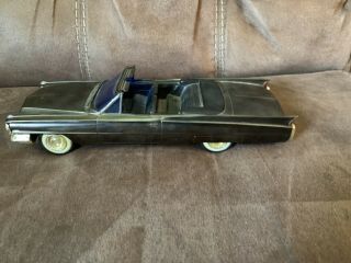 1963 Cadillac Conv.  Model Car,  With Radio,  Vintage 60’s? 70’s? Toy Rare