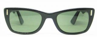 Vintage Ray - Ban USA 1950s B&L Rare 1st Gen Caribbean Wayfarer Sunglasses 3