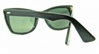 Vintage Ray - Ban USA 1950s B&L Rare 1st Gen Caribbean Wayfarer Sunglasses 6