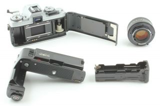 【Rare Silver NEAR 】Minolta X - 700 & MD Rokkor 50mm F1.  4 & M Drive from JAPAN 3