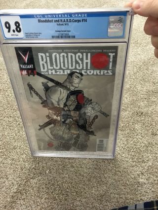 Bloodshot And H.  A.  R.  D.  Corps 14 Variant Ed – Rafael Grampa Cover Very Rare
