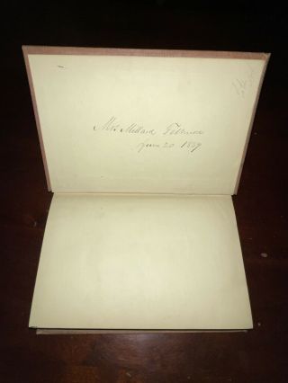 PRESIDENT MILLARD FILLMORE SIGNED RARE ANTIQUE BOOK PROVINCIAL LETTERS PASCAL 2