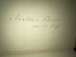 PRESIDENT MILLARD FILLMORE SIGNED RARE ANTIQUE BOOK PROVINCIAL LETTERS PASCAL 3