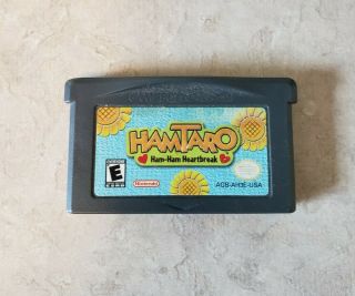 Hamtaro: Ham - Ham Heartbreak (nintendo Game Boy Advance,  2003) Authentic.  Rare