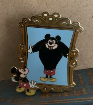 Disney Funhouse Mirror Mickey Mouse Pin Le 500 Rare
