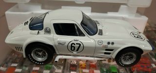 Exoto Racing Legends 1/18 Scale 1964 White Corvette Grand Sport Very Rare