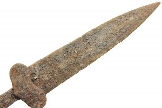 Ancient Rare Viking Scythian Roman Iron Battle Short Sword 2 - 4th AD 5