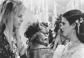 The Labyrinth David Bowie Jennifer Connelly 20x30 Inches Wall Art Canvas