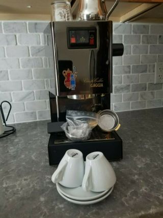 Rare Gold Edition Brevetti Gaggia Classic Coffee Espresso Machine