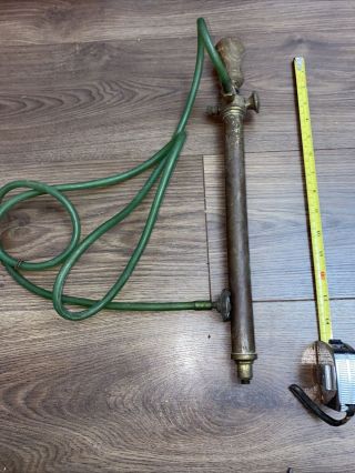 Vintage Brass Water Hand Pump Sprinkler System