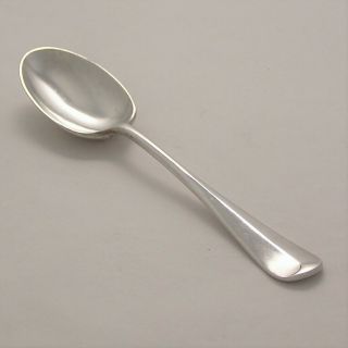 Rattail Design Mappin & Webb Sheffield Silver Service Cutlery Dessert Spoon 6⅝ "