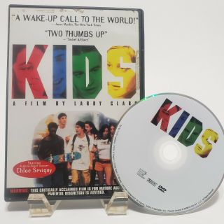 Kids (dvd,  2000,  Unrated) 1995 Larry Clark,  Chloe Sevigny,  Rosario Dawson,  Rare