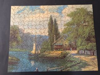 Rare Tuco Vintage Puzzle The Old Homestead Complete