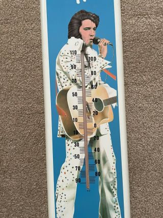 RARE VINTAGE ELVIS PRESLEY SOME LIKE IT COOL OVERSIZED LARGE THERMOMETER 38” 3