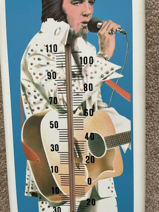 RARE VINTAGE ELVIS PRESLEY SOME LIKE IT COOL OVERSIZED LARGE THERMOMETER 38” 4