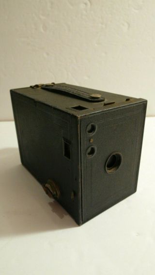 Rare Antique Vintage Eastman Kodak Brownie 120 Medium Format Box Film Camera