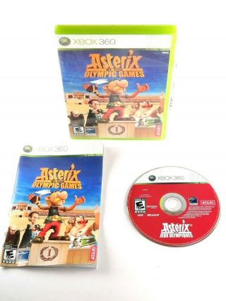 Asterix At The Olympic Games (microsoft Xbox 360,  2008) Rare,  Complete,